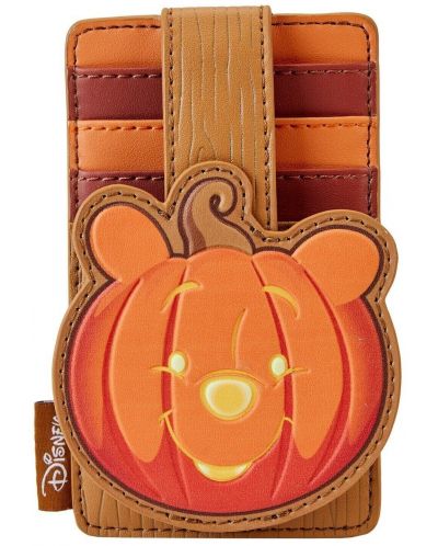 Πορτοφόλι για κάρτες Loungefly Disney: Winne the Pooh - Pumpkin - 1