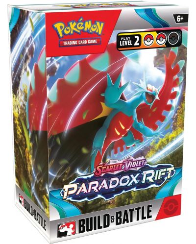 Pokеmon TCG: Scarlet & Violet Paradox Rift Build and Battle Box	 - 1