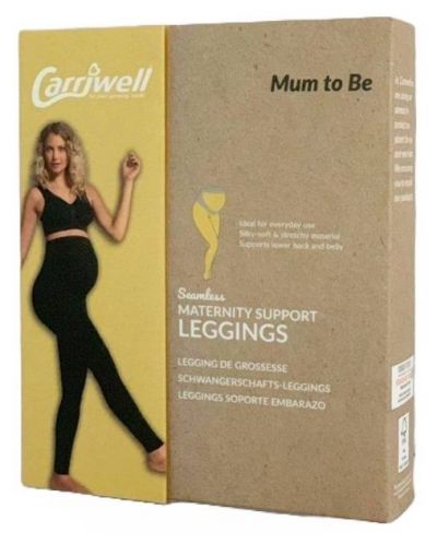 Κολάν υποστήριξης εγκυμοσύνης Carriwell - Από ανακυκλωμένα υλικά, μέγεθος XL, μαύρο - 6