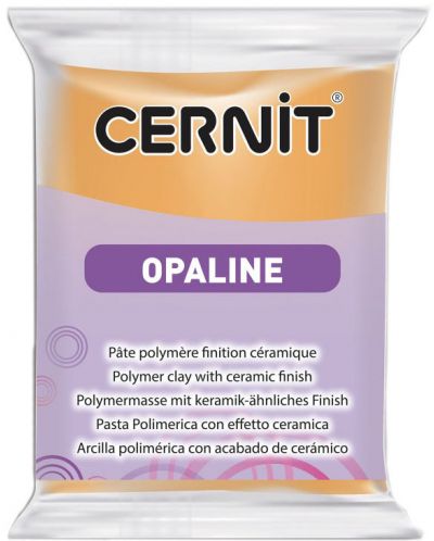 Πολυμερικός Πηλός Cernit Opaline - Βερύκοκκο, 56 g - 1