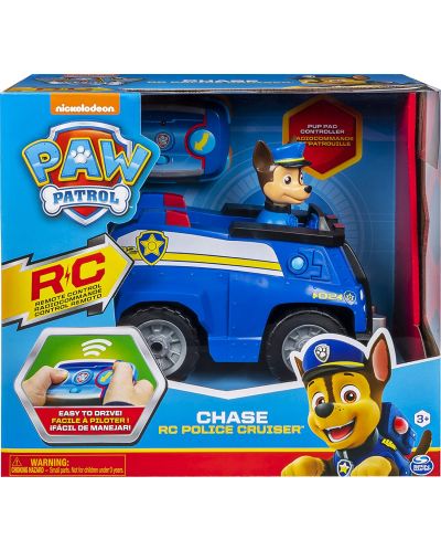 Το αστυνομικό αυτοκίνητο του Chase με ραδιοχειριστήριο Spin Master Paw Patrol - 1