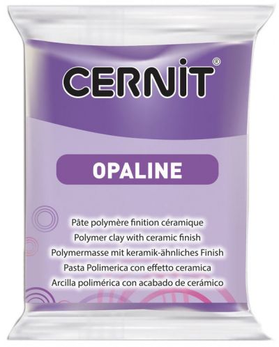 Πολυμερικός Πηλός Cernit Opaline - Μωβ, 56 g - 1