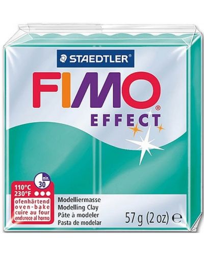 Πηλός πολυμερής Staedtler Fimo Effect - 57 g,τουρκουάζ - 1