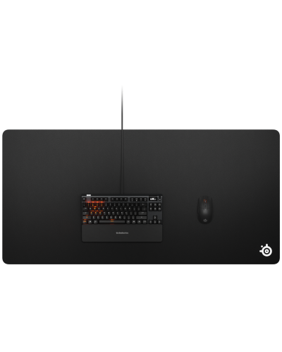 Χαλάκι για ποντίκι SteelSeries - QcK 3XL, μαλακό, μαύρο - 4