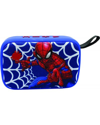 Φορητό ηχείο Lexibook - Spider-Man BT018SP, μπλε/κόκκινο - 1