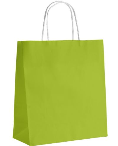 Τσάντα δώρου Giftpack - 35 x 14 x 40 cm, με διαστροφείς λαβές, ανοιχτό πράσινο - 1