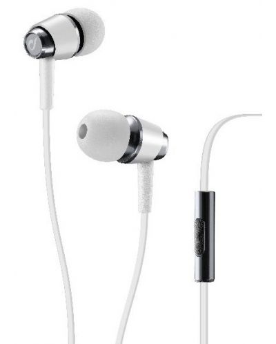 Ακουστικά με μικρόφωνο AQL - POP, λευκά - 1