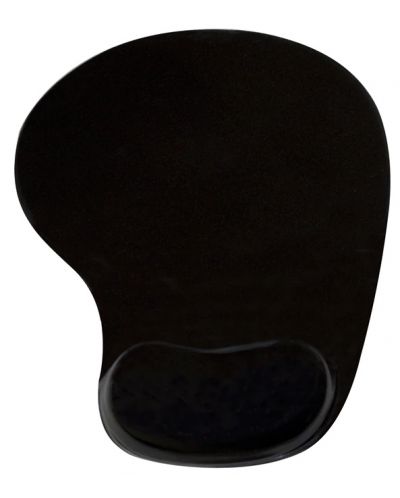 Mouse pad Vakoss - PD-424, με gel, μαύρο - 1