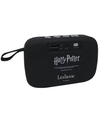 Φορητό ηχείο Lexibook - Harry Potter BT018HP, μαύρο - 3