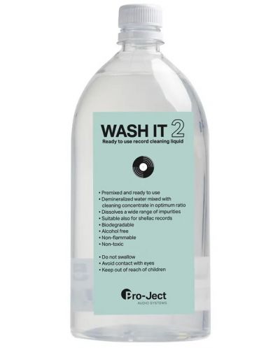 Υγρό καθαρισμού  Pro-Ject - Wash it 2, 1000 ml - 1