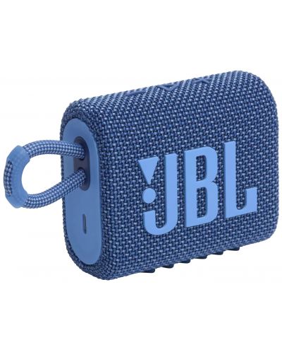 Φορητό ηχείο JBL - Go 3 Eco, μπλε - 3