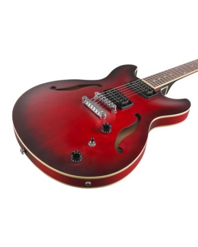 Ημιακουστική κιθάρα  Ibanez - AS53, Sunburst Red Flat - 3