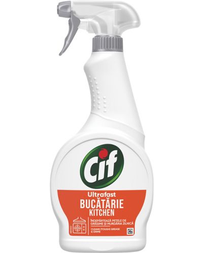 Σπρέι καθαρισμού κουζίνας Cif - Ultrafast, 500 ml - 1