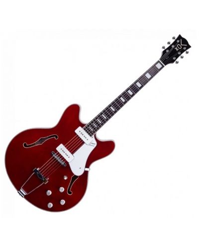 Ημιακουστική κιθάρα VOX - BC V90, Cherry Red - 1