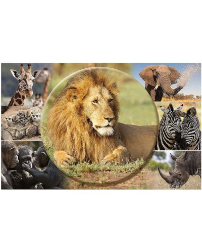 Χαλάκι γραφείου Herma - Αφρικανικά ζώα - 1