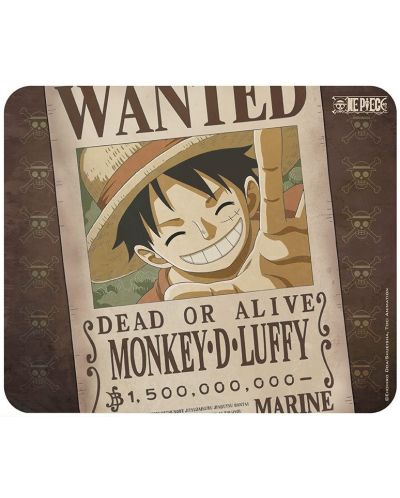 Χαλάκι ποντικιού ABYstyle Animation: One Piece - Luffy Wanted Poster - 1
