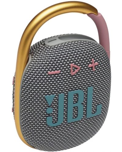 Φορητό ηχείο JBL - Clip 4, γκρι - 2
