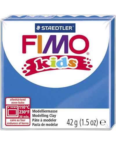 Πολυμερικός πηλός Staedtler Fimo Kids -Μπλε - 1