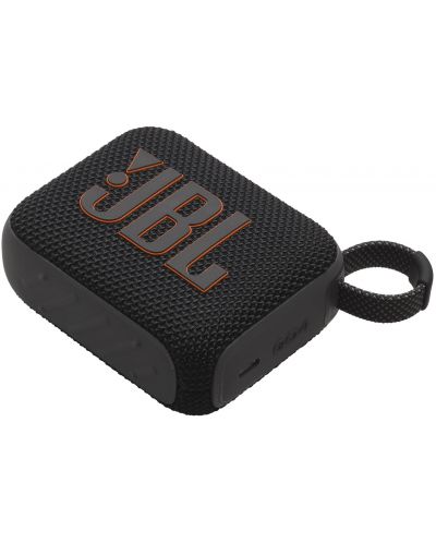 Φορητό ηχείο JBL - Go 4, μαύρο  - 5