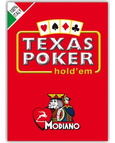 Κάρτες πόκερ Texas Hold’em Poker - κόκκινη πλάτη - 1