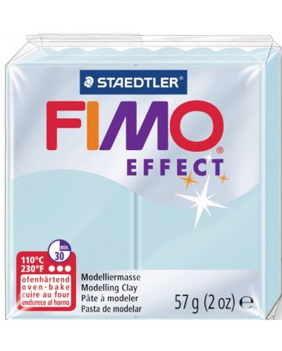 Πηλός πολυμερής Staedtler Fimo Effect - 57g, γαλάζιο - 1