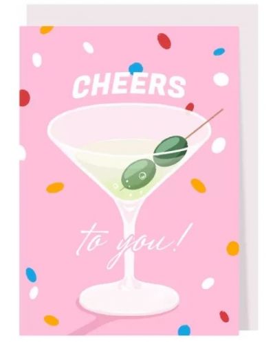 Ευχετήρια κάρτα Creative Goodie - Cheers to you - 1