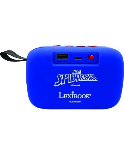 Φορητό ηχείο Lexibook - Spider-Man BT018SP, μπλε/κόκκινο - 3