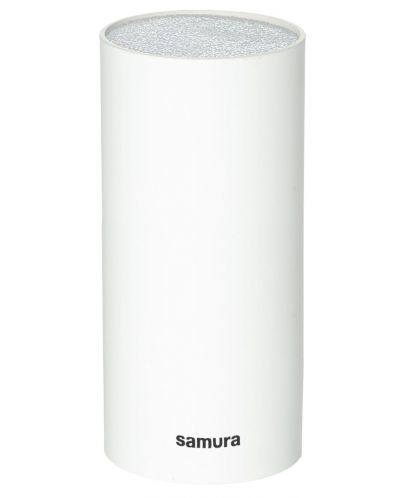 Βάση για μαχαίρια Samura - 22.5 x 11.5 cm, γέμιση σιλικόνης, λευκό - 1