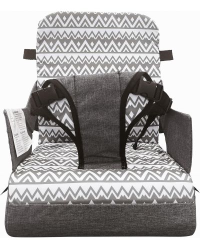 Ανυψωτική φορητή καρέκλα φαγητού  Dreambaby - Γκρι και λευκό - 2