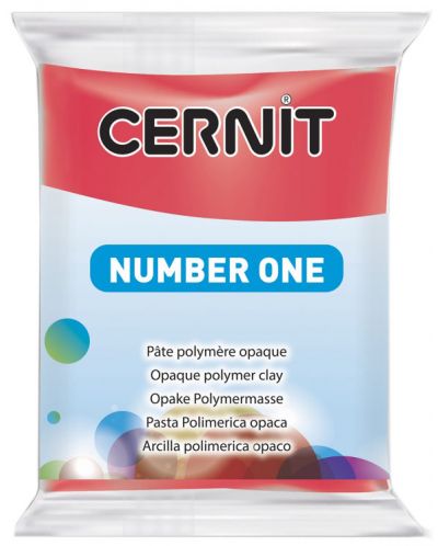Πολυμερικός Πηλός Cernit №1 - Carmine, 56 g - 1