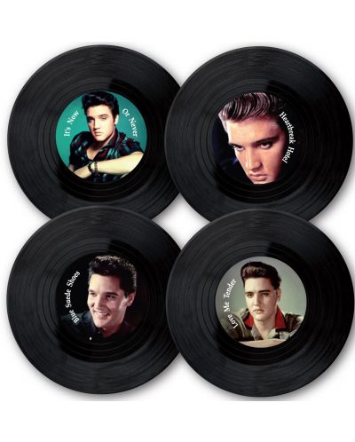 Σουβέρ Retro Musique Music: Elivs Presley - Iconic Photographs - 1