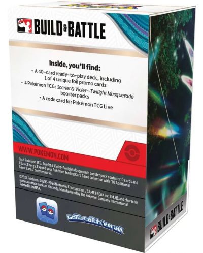 Pokemon TCG: Scarlet & Violet 6 Twilight Masquerade Build and Battle Box  - 2