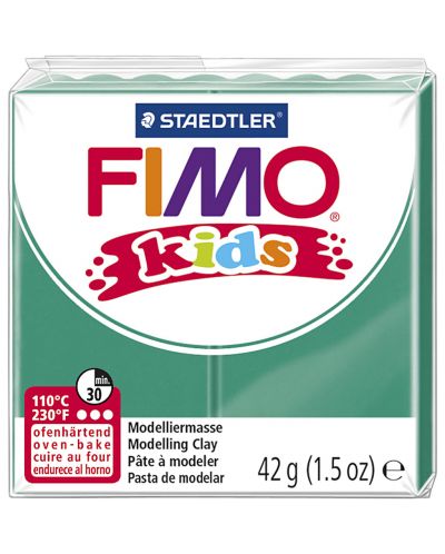  Πηλός πολυμερής Staedtler Fimo Kids - Πράσινος - 1