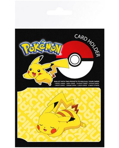 Πορτοφόλι για κάρτες GB Eye Games: Pokemon - Resting Pikachu - 3
