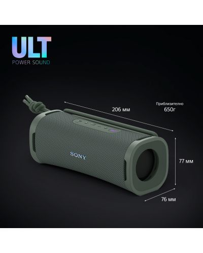 Φορητό ηχείο  Sony - SRS ULT Field 1, Forest Gray - 10