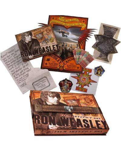 Σετ δώρου The Noble Collection Movies: Harry Potter - Ron Weasley Artefact Box - 2