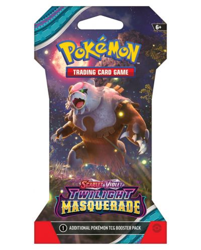 Pokemon TCG: Scarlet & Violet 6 Twilight Masquerade Sleeved Booster - 2