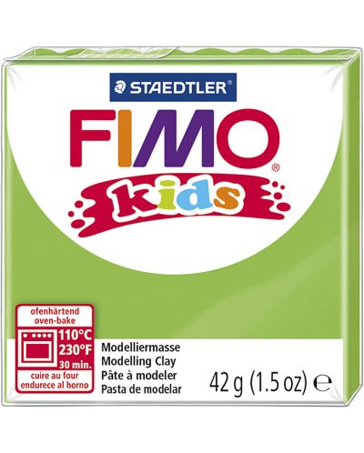 Πολυμερικός πηλός Staedtler Fimo Kids -Ανοιχτό πράσινο - 1