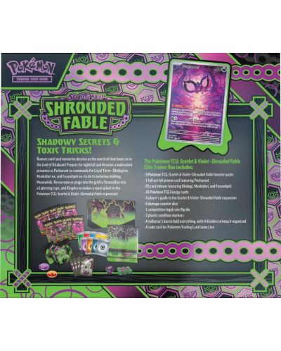 Pokemon TCG: Scarlet & Violet 6.5 Shrouded Fable Elite Trainer Box - 2