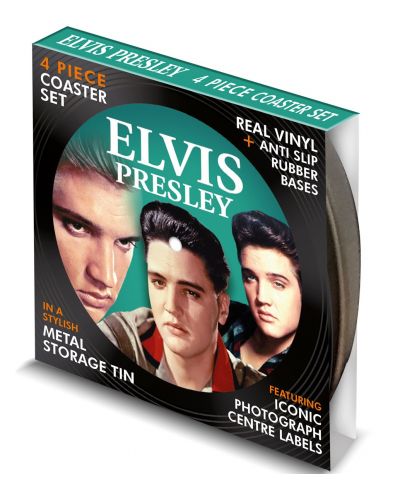 Σουβέρ Retro Musique Music: Elivs Presley - Iconic Photographs - 2