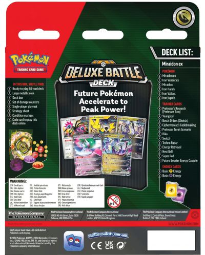 Pokemon TCG: Deluxe Battle Deck - Miraidon Ex - 2