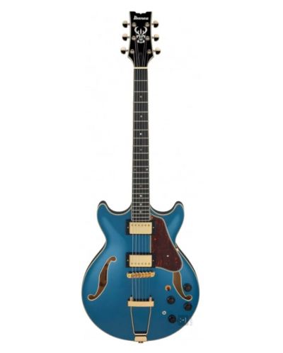 Ημιακουστική κιθάρα  Ibanez - AMH90, Prussian Blue Metallic - 2