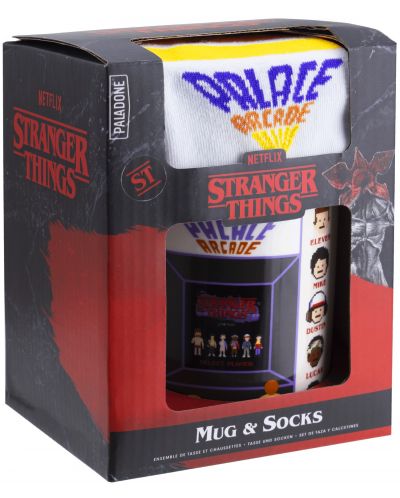 Σετ δώρου Paladone Television: Stranger Things - Palace Arcade - 1