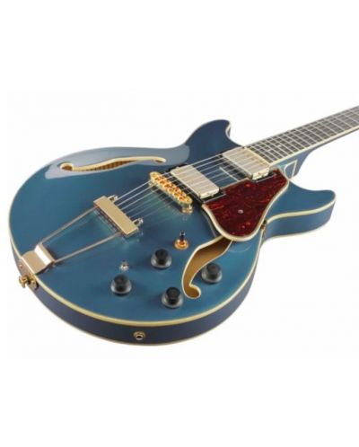 Ημιακουστική κιθάρα  Ibanez - AMH90, Prussian Blue Metallic - 3