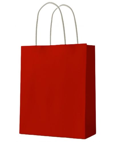 Τσάντα δώρου S. Cool -kraft, κόκκινο, L - 1