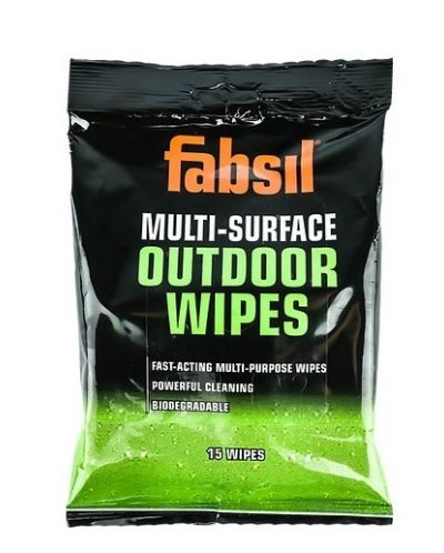 Μαντηλάκια καθαρισμού Fabsil - Multipurpose wipes, 15 τεμάχια - 1