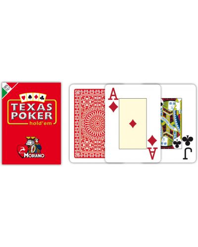 Κάρτες πόκερ Texas Hold’em Poker - κόκκινη πλάτη - 2