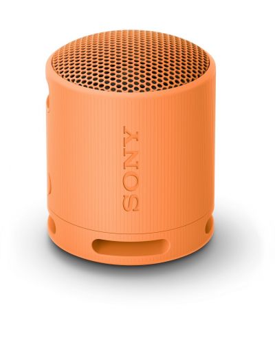 Φορητό ηχείο Sony - SRS-XB100, πορτοκαλί - 1