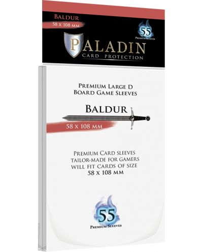 Προστατευτικά καρτών Paladin - Baldur 58 x 108 (55 τεμ.) - 1