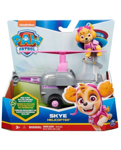 Όχημα με σκυλάκι Spin Master Paw Patrol - Skye - 6